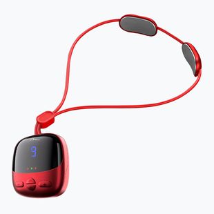 Masážní přístroj Media-Tech EMS Neck red