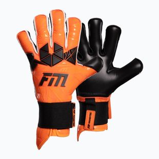 Brankářské rukavice Football Masters Invictus X PRO orange fluo