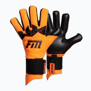 Brankářské rukavice Football Masters Varis X PRO orange fluo