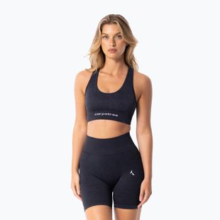 Fitness podprsenka Carpatree Yasmine Seamless black stone wash