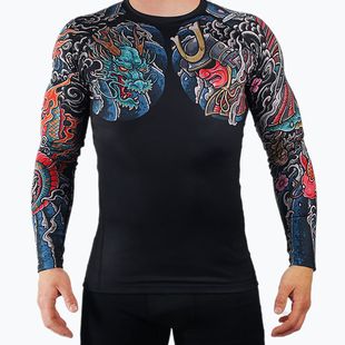 Pánský chránič Ground Game Bushido 3.0 Rashguard Black RASHBUSH3BLA