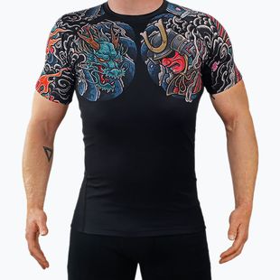 Ground Game Bushido 3.0 pánský rashguard černý RASHBUSH3SSBLA