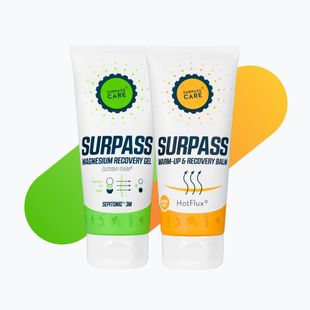Regenerační sada SURPASS magnesium gel + warming balm 200 ml