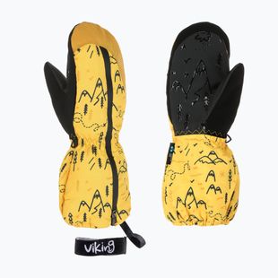 Dětské lyžařské rukavice Viking Snoppy Yellow