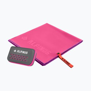 Rychleschnoucí ručník Alpinus Tarifa pink