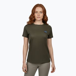 Dámské trekové tričko Alpinus Otago olive
