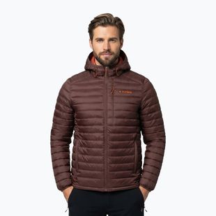 Pánská péřová bunda Alpinus Kiruna brown