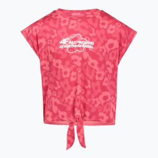 Dětské tričko 4F The Color's Energy F1965 light pink allover