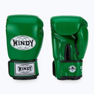 Boxerské rukavice WINDY Classic Synthetic Leather green