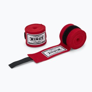 Boxerské bandáže Windy HW-2 450 cm red