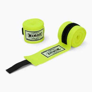 Boxerské bandáže Windy HW-2 450 cm green flueo