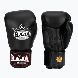 Boxerské rukavice RAJA BOXING Single Standard Genuine Leather black