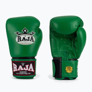 Boxerské rukavice RAJA BOXING Single Standard Genuine Leather green
