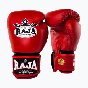 Boxerské rukavice RAJA BOXING Single Standard Genuine Leather red