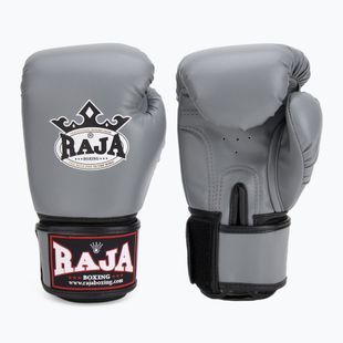 Boxerské rukavice RAJA BOXING Single Semi Leather grey