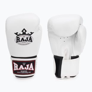 Boxerské rukavice RAJA BOXING Single Semi Leather white