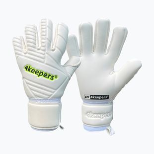 Dětské brankářské rukavice 4keepers Retro 42 NC Jr white