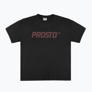 Pánské tričko PROSTO Big Logo washed black