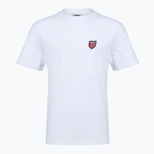 Pánské tričko na lezení PROSTO Small Shield white