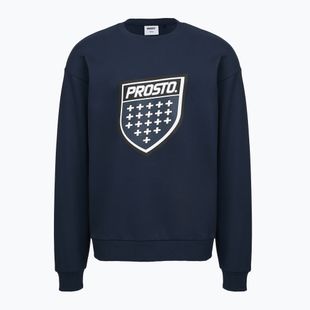 Pánská mikina PROSTO Big Shield Crewneck navy