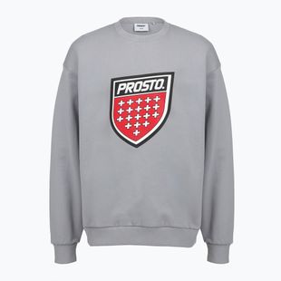 Pánská mikina PROSTO Big Shield Crewneck gray