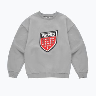 Pánská mikina PROSTO Big Shield Crewneck gray