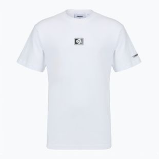 Pánské tričko na lezení PROSTO Mono ST white