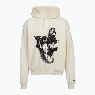 Pánská mikina PROSTO Hoodie Bark off white
