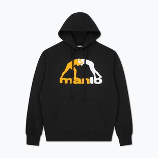 Pánská mikina MANTO Logo Hoody black