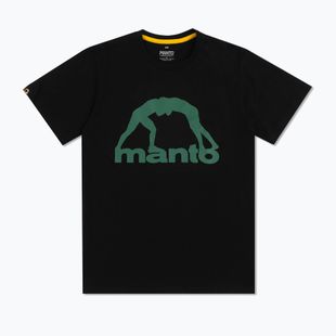 Pánské tričko MANTO Vibe 25 black/green
