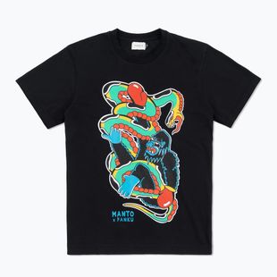Tričko  MANTO X Panku Struggle black