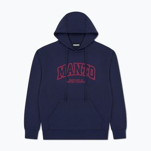 Pánská mikina MANTO Varsity 26 Hoody dark blue