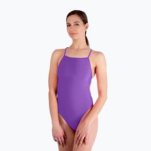 Dámské jednodílné plavky Clap Dwuwarstwowy Wiązany light violet