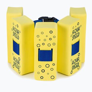 AQUA-SPEED Kiddie II Octopus dětský plovací pás žlutý 538