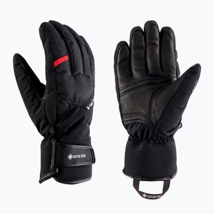 Pánské lyžařské rukavice Viking Branson GTX black/red