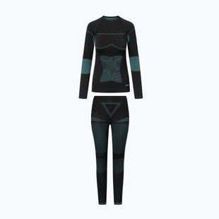 Dámský komplet termoprádla Viking Ilsa black/turquoise