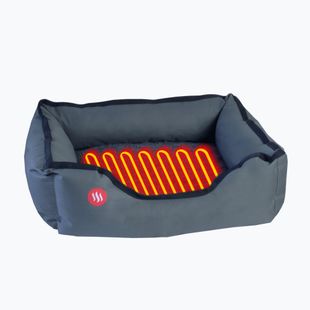 Vyhřívaný pelíšek pro zvířata  Glovii GPETH šedý