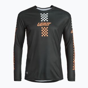 Pánský cyklistický dres longsleeve  Leatt MTB Enduro 4.0 black