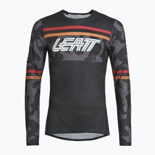 Pánský cyklistický dres longsleeve  Leatt MTB Gravity 4.0 black