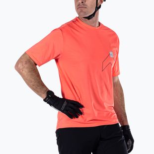 Pánský cyklistický dres  Leatt MTB Trail 1.0 X-Flow neon