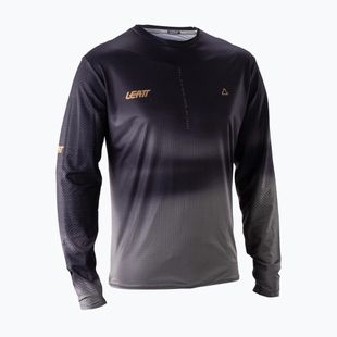 Pánský MTB dres Longsleeve Leatt MTB Trail 3.0 ghost black