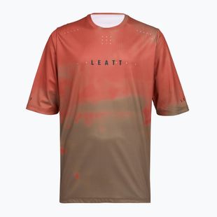 Pánský cyklistický dres Leatt MTB Gravity 4.0 dusty red
