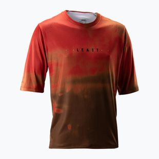 Pánský cyklistický dres Leatt MTB Gravity 4.0 dusty red