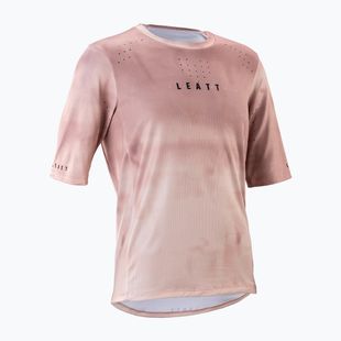 Dámský cyklistický dres Leatt MTB Gravity 4.0 dusty pink