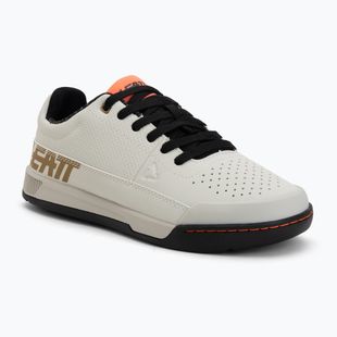 Dámské cyklistické boty na platformě Leatt Flat 2.0 v cream white