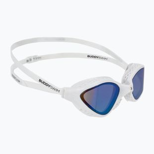 Plavecké brýle BuddySwim OzeanX Mirror white / blue