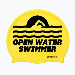 Plavecká čepice BuddySwim OWS Silicone yellow