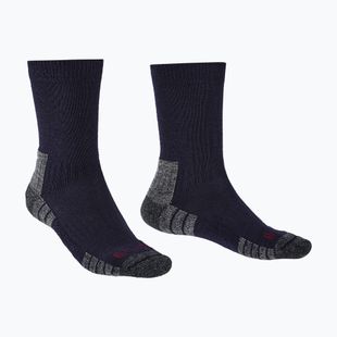 Pánské ponožky Bridgedale Lightweight Merino Performance Boot Original navy/grey