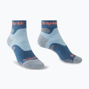Dámské trekingové ponožky Bridgedale Hike Midweight Performance Ankle blue