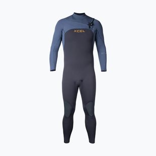 Pánský neopren Xcel Comp+ 4/3 mm Full black/blue nights